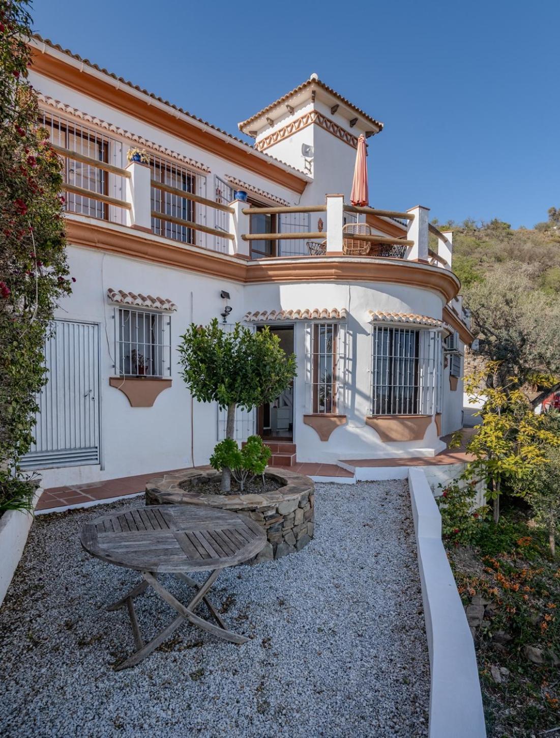 Villa Los Naranjos Sayalonga Exterior foto