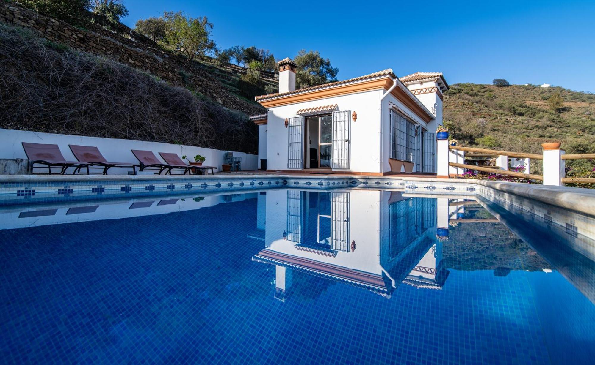 Villa Los Naranjos Sayalonga Exterior foto